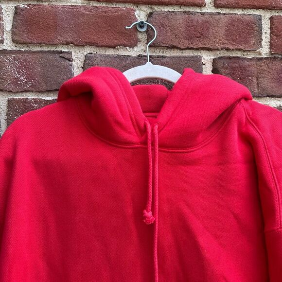 aritzia Tna $98 Bubble Fleece Boyfriend Hoodie medium - Picture 3 of 7